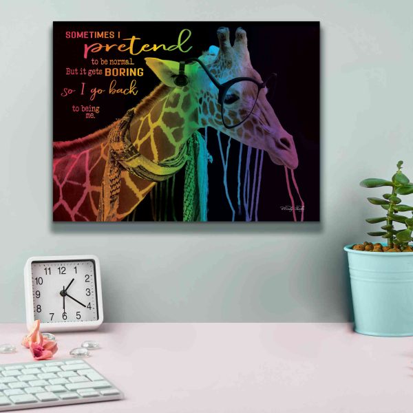 Sometimes I Pretend  by Cindy Jacobs, Canvas Wall Art For Sale