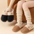 New Plush Slippers For Women Men Winter Warm Home Slipper Indoor Thick-soled Fleece Shoes Sale