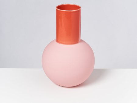 Bola Vase L rosé coral Sale