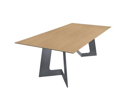 MESA DE COMEDOR CAMERON SLIM MOEDA TOPE ACABADO EN MADERA Cheap