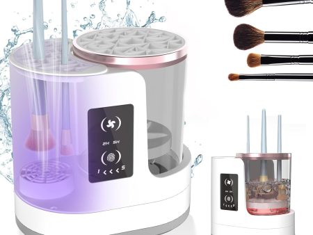 Electric Makeup Brush Cleaner Rechargeable Makeup Brushes Cleaning Tool Automatic Makeup Brush Cleaning Stand Device Supply