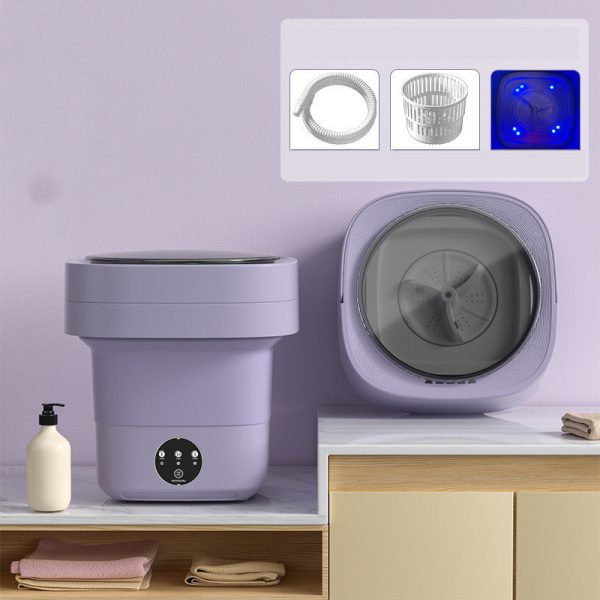 Mini Foldable Washing Machine Portable Mini Socks Underwear Panties Washing Machine Big Capacity 3 Models With Spinning Dry Gadgets Online now