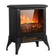 US SF512-14A 120V 1400W 14 Inch Fireplace, Black, Iron, Freestanding, Fake Firewood-Heating Wire Hot on Sale