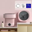 Mini Foldable Washing Machine Portable Mini Socks Underwear Panties Washing Machine Big Capacity 3 Models With Spinning Dry Gadgets Online now