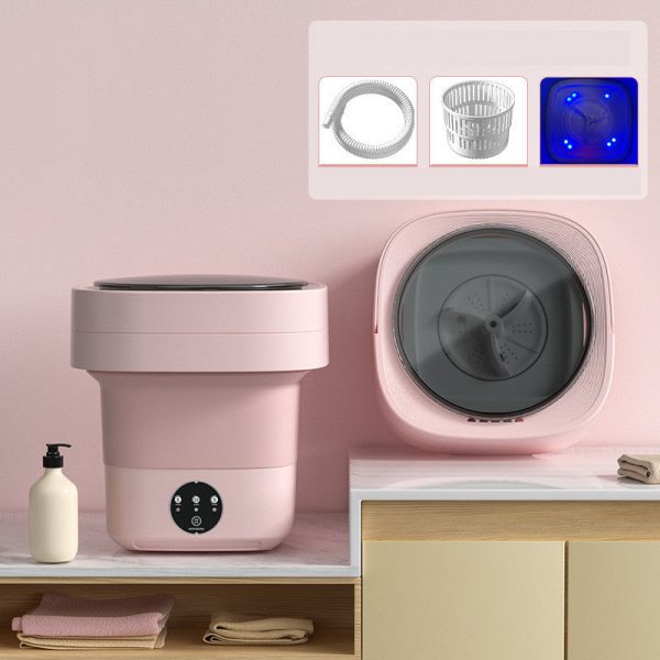 Mini Foldable Washing Machine Portable Mini Socks Underwear Panties Washing Machine Big Capacity 3 Models With Spinning Dry Gadgets Online now