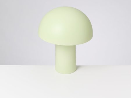 Cogumelo Keramiklampe lime Fashion