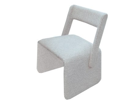 SILLA DE COMEDOR VICO EN TELA GRIS Online now