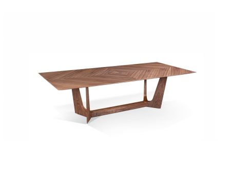 MESA DE COMEDOR ORLENS ACABADO EN MADERA Fashion