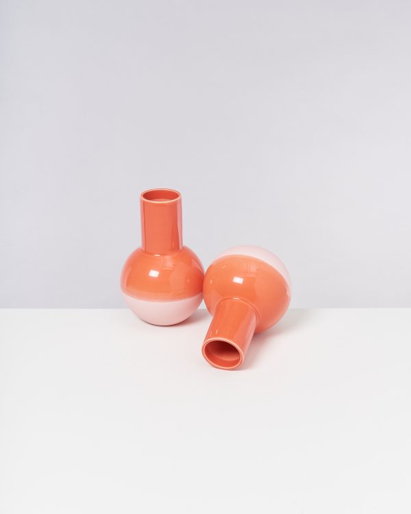 Bola Vase M rosé coral Cheap