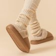 New Plush Slippers For Women Men Winter Warm Home Slipper Indoor Thick-soled Fleece Shoes Sale