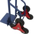 Stainless Steel Warehouse Trolley Blue Online now