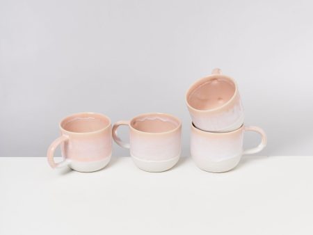 Coimbra 4er Set Teetasse apricot Supply