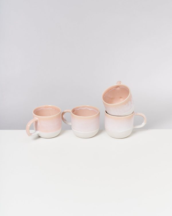 Coimbra 4er Set Teetasse apricot Supply