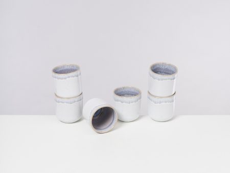 Melides 6er Set Becher klein stoneblue Cheap