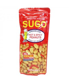 Sugo Peanuts Hot and Spicy 100g distributed by Sunrise Fashion