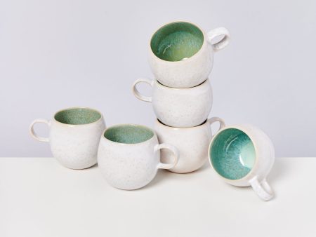 Areia 6er Set Tasse groß mint Sale