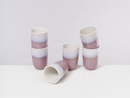 Copa Alto 6er Set Becher groß lavender Online Sale