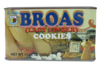 La Pacita Broas Lady Finger Cookies 320g distributed by Sunrise Online Sale