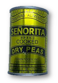 Senorita Cooked Dried Peas 155g distributed by Sunrise Online Hot Sale