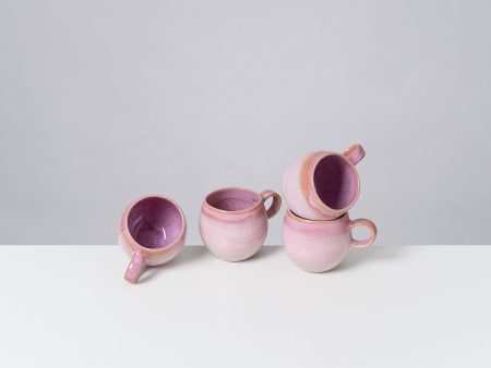 Bica 4er Set Tasse klein pink Online now