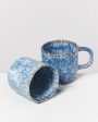 Cordoama Tasse klein blau gesprenkelt Sale