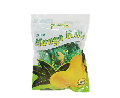 Philippine Brand Dried Mango Balls distributed by Sunrise on Sale