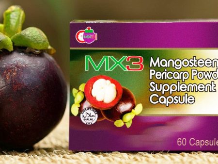 MX3  Mangosteen Pericarp Powder Supplement Capsule Buy 1 Get 1 Coffee distributed by Sunrise For Sale