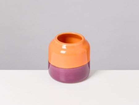 Bebé Vase orange dunkellila For Discount