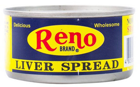 Reno Liver Spread 9oz distributed by Sunrise Sale