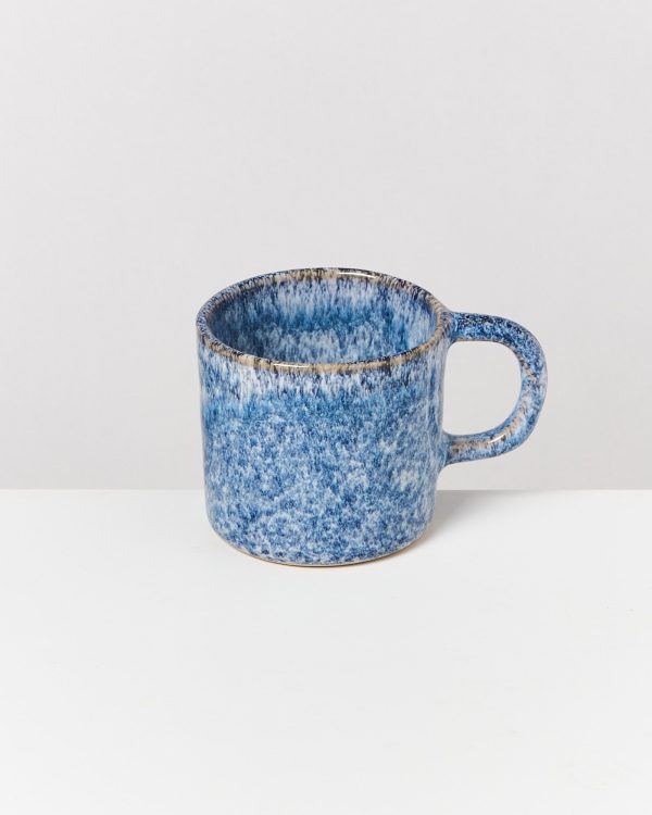 Cordoama Tasse klein blau gesprenkelt Sale