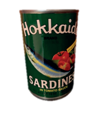 Hokkaido Sardines in Tomato Sauce distributed by Sunrise Online