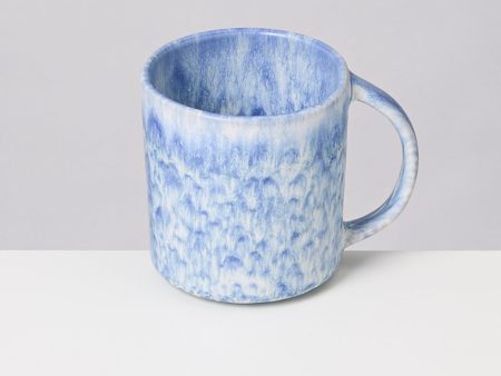 Almada Tasse groß blau gesprenkelt Fashion