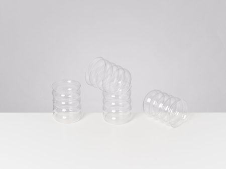 Joia 4er Set Glas groß bubble klassik Supply