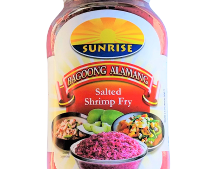 Sunrise Salted Shrimp Fry Bagoong Alamang 14oz distributed by Sunrise Online Sale