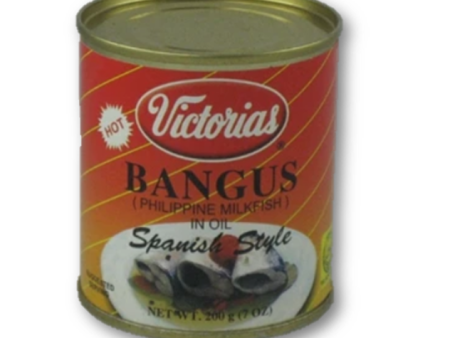 Victoria Bangus Philippine Milkfish in Oil Spanish Style 200g Online Sale