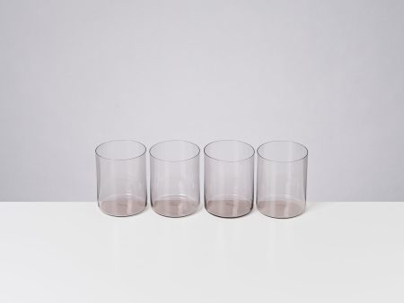 Joia 4er Set Glas groß amethist For Cheap