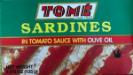 Tome Sardines in Tomato Sauce with Olive Oil distributed by Sunrise For Cheap