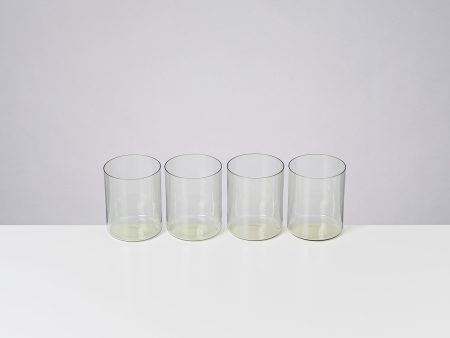 Joia 4er Set Glas groß smaragd Online now