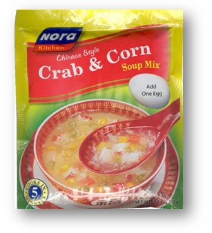 Nora Crab and Corn Soup 80g distributed by Sunrise Cheap