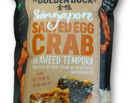 The Golden Duck Singapore Salted Egg Crab Seaweed Tempura 6pcs Sale