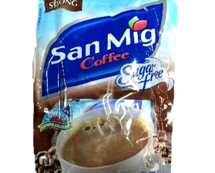 San Mig Coffee Sugar Free Strong 25 sachet 20g distributed by Sunrise Cheap