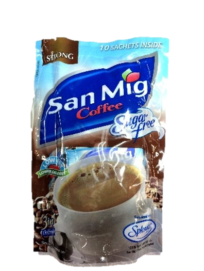 San Mig Coffee Sugar Free Strong 25 sachet 20g distributed by Sunrise Cheap