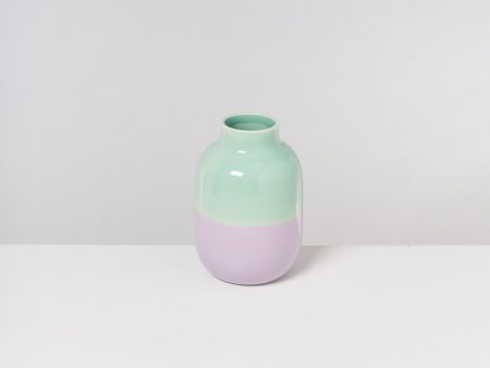 Nuno Vase M pastellmint lila Fashion