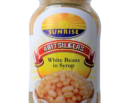 Sunrise Brand Abitsuelas Whites Beans in Syrup, 12oz, 6 count distributed by Sunrise Discount