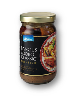 Seaking Bangus Adobo Classic 220g distributed by Sunrise Sale