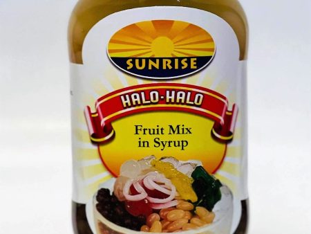 Sunrise Brand Halo-Halo Fruit Mix 12oz, 6 count distributed by Sunrise Fashion