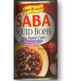 Saba Squid Bopis 155g distributed by Sunrise Online Hot Sale