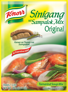 Knorr Sinigang sa Sampalok Mix distributed by Sunrise Discount