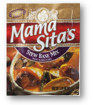 Mama Sita s Stew Base Pang Kare Kare Mix 1.76oz Online Sale