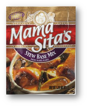 Mama Sita s Stew Base Pang Kare Kare Mix 1.76oz Online Sale